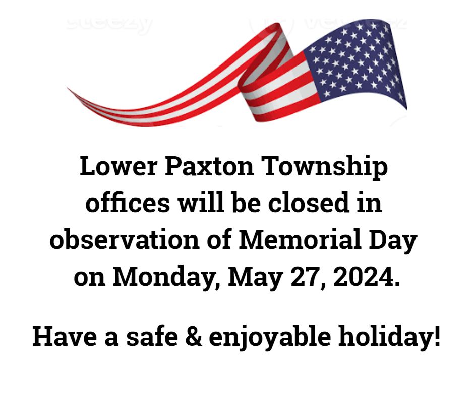 2024 offices closed memorial day graphic