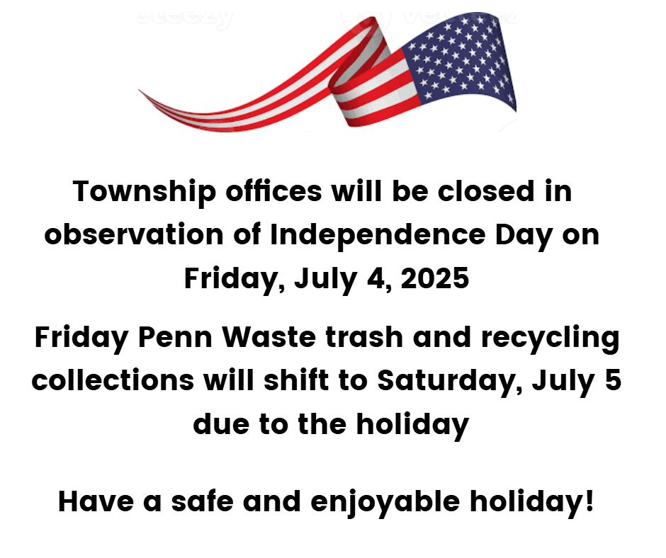Wed. July 2 post - trash and office closed