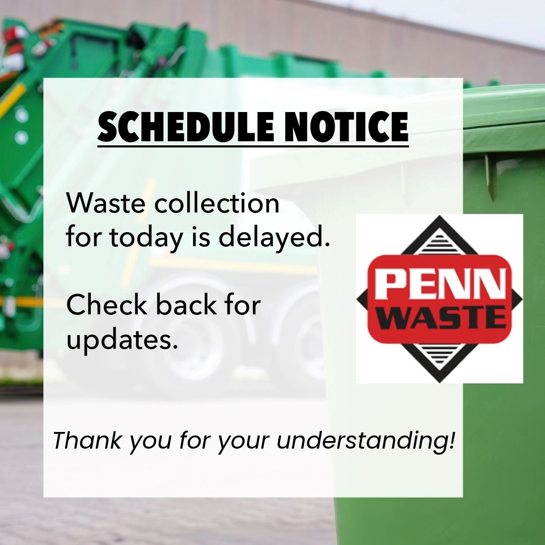 Dec 2nd waste collection delayed