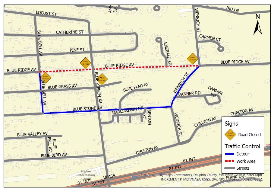 Blue Ridge Ave Phase 3 March 23