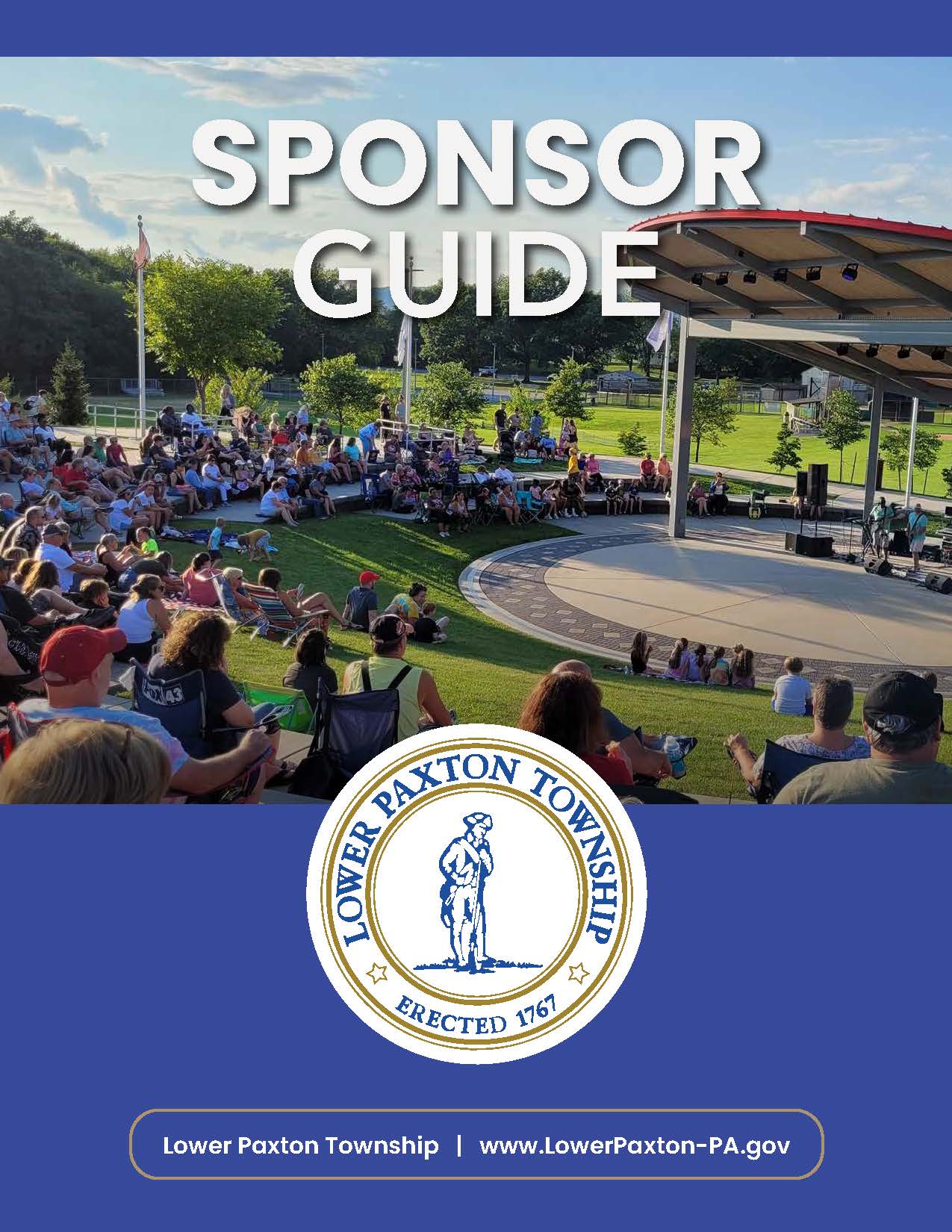 2026 Sponsor Guide cover Lower Paxton