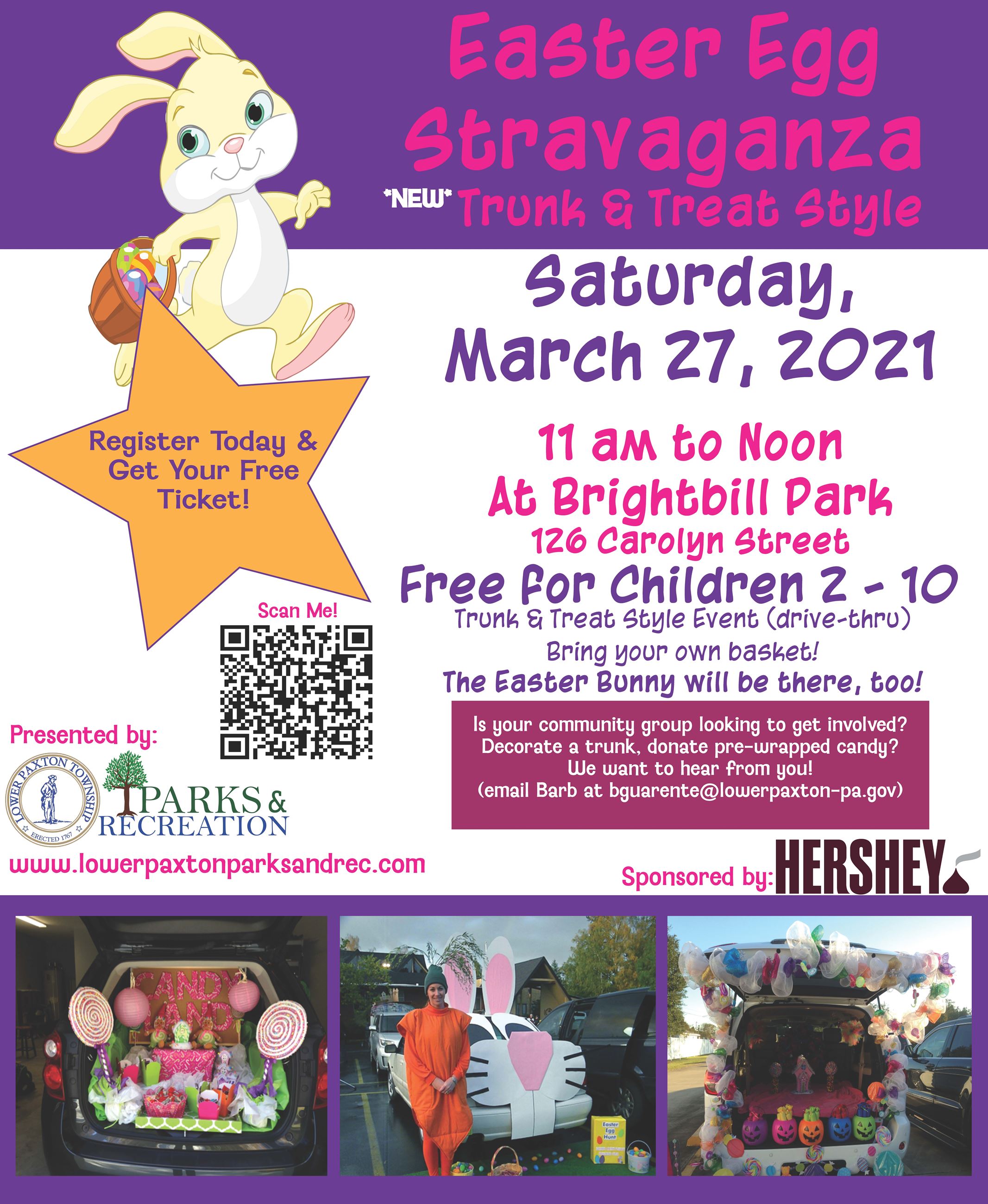Easter Egg Stravaganza Flyer 2021